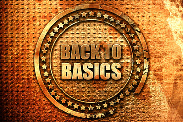 back to basics, 3D rendering, grunge metal stamp