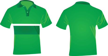 Polo t shirt vector