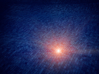 binary code 3d background