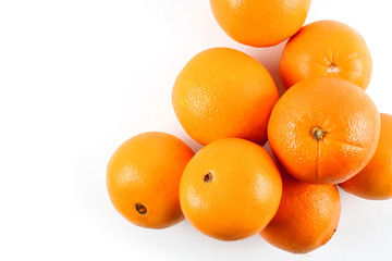 Ripe fresh orange