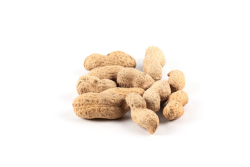 Roasted peanuts in shell