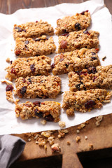 homemade granola bar