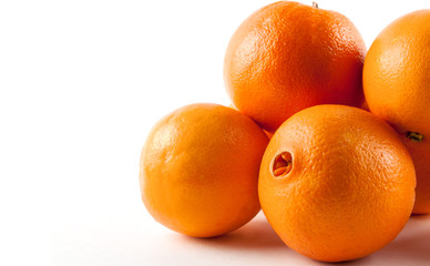 Ripe fresh orange