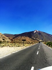 Road on Teide, Tenerife