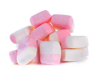 marshmallow isolated on a white background