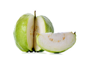 guava fruit isolated on white background