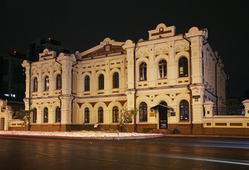 Fototapeta na wymiar City History museum in Irkutsk. Russia