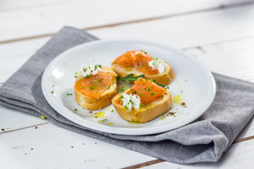  Smoked salmon appetizers