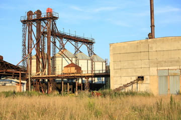 Fototapeta na wymiar Industry ruin in Poland