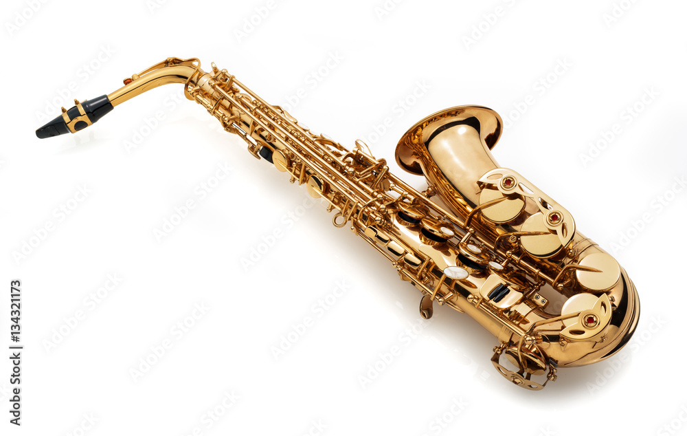 Wall mural jazz saxophone