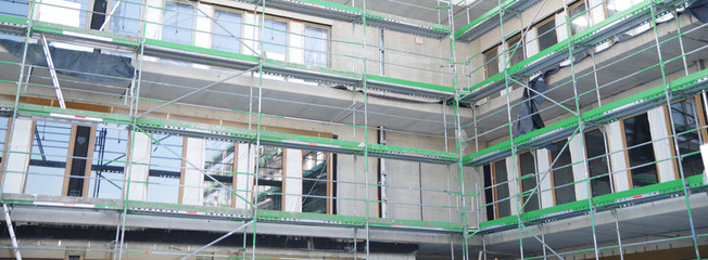 Baustelle, Ausbauarbeiten