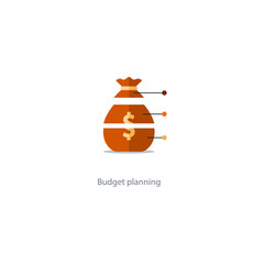 Budget cut structure, investment plan, financial portfolio, money management
