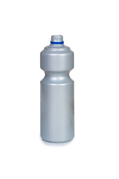 One plastic bottle