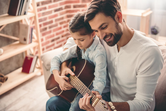 Father and daughter
