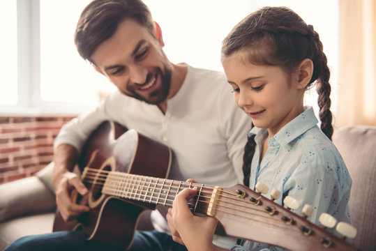 Father and daughter