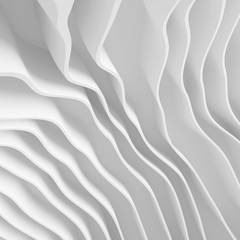 White Wave Wallpaper