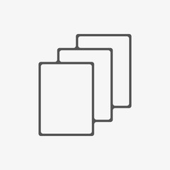 file icon stock vector illustration flat design