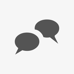 messages icon stock vector illustration flat design