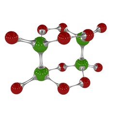 molecule, 3D illustration