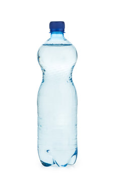 Plastic bottle  with water