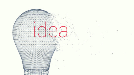 bulb idea concept