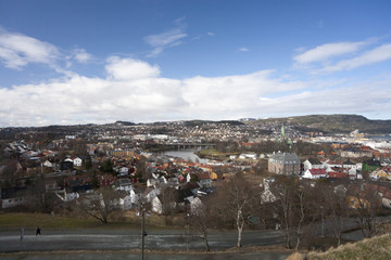 Trondheim city