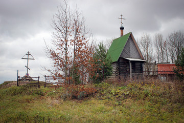 Деревня на берегу озера Ильмень, Новгородская область, Россия (Russian village at Lake Ilmen) © free2trip