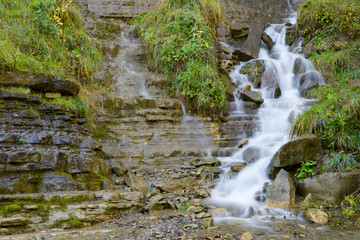 Fototapeta premium Waterfall in Pyrenees