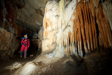 Caving in Spain