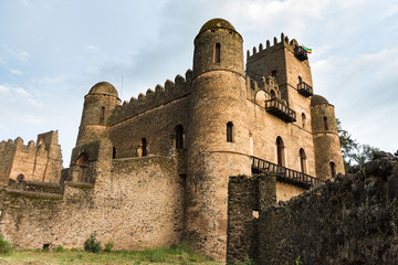 Fototapeta na wymiar Castello di Gondar in Etiopia
