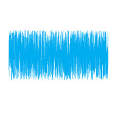blue sound wave on white background. sound wave sign.
