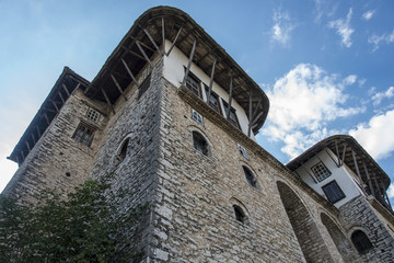 Turkish, ottoman houses in Gjirokaster city, Albania