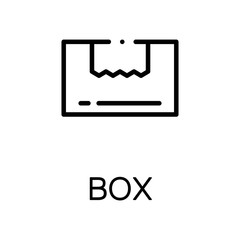 Box flat icon