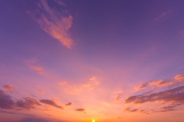sunset sky background