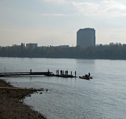 Rheinschleife in Bonn