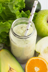 Green Smoothies - top view