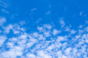 Blue sky with cloud