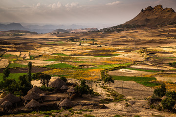 Landscape between Lalibela and Mekele - Ethiopia