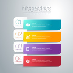 Moderne Vektor Darstellung Diagramme und Grafiken