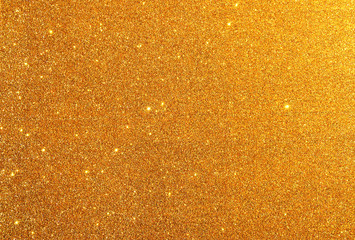 Abstract gold twinkle glitter background