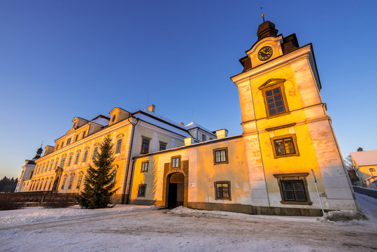 Castle Rychnov nad Kneznou, Hradec Kralove region, Bohemia, Czech Republic