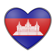 Cambodia heart