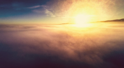 Cloudscape At Sunrise