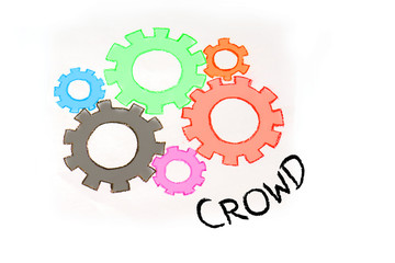 Gears and crowdfunding mechanism