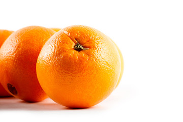 Ripe fresh orange