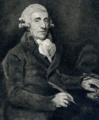 Fototapeta na wymiar Joseph Haydn, Austrian composer of the Classical period