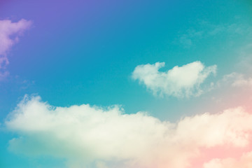 Obraz premium Colorful sky and clouds.