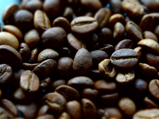 Fragrant coffee beans