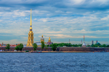 Peter and Paul Fortress in St. Petersburg
