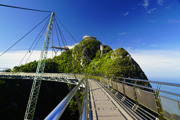 Langkawi Sky Bridge in Malaysia, Asia